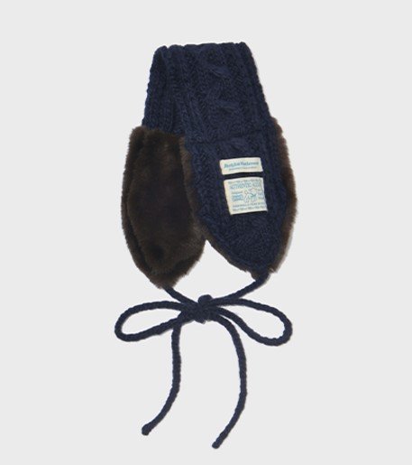 [Rockfish Weatherwear] CABLE FUR KNIT EARMUFF ☆送料込☆ MUSINSA | ROCKFISH WEATHERWEAR CABLE FUR KNIT EARMUFF - 4 colors