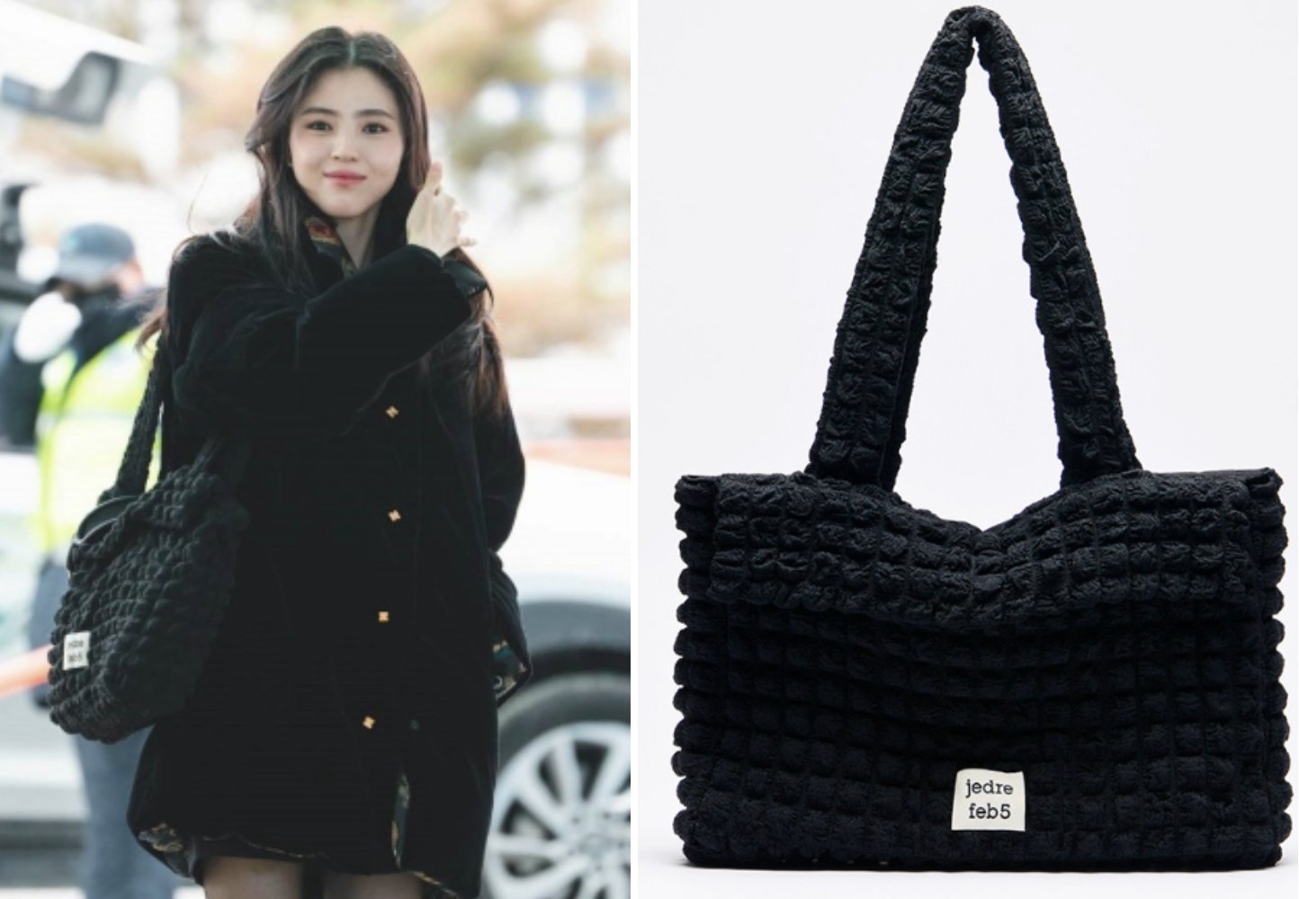 韓國女神韓素希同款] jedrefeb5-Croiffle Shoulder Bag_9 colo