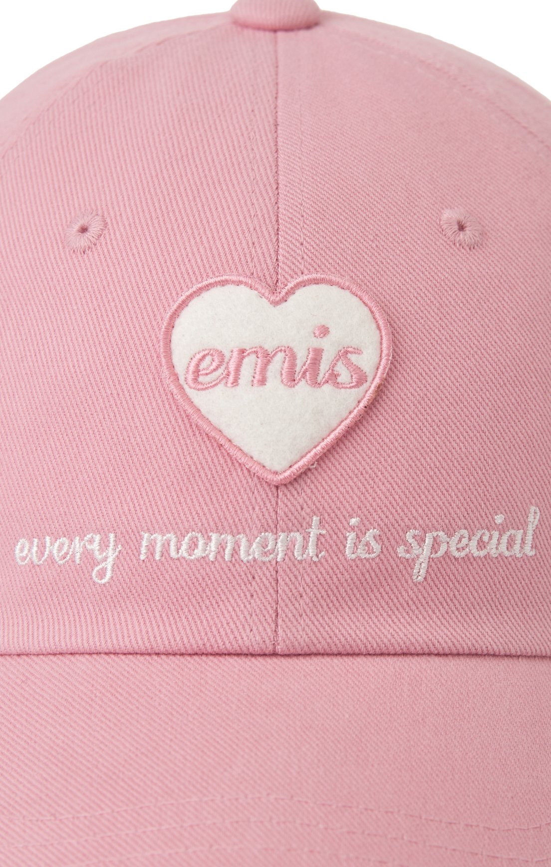 [emis] HEART WAPPEN BALL CAP ★大人気★ HEART WAPPEN BALL CAP-CREAM - EMIS