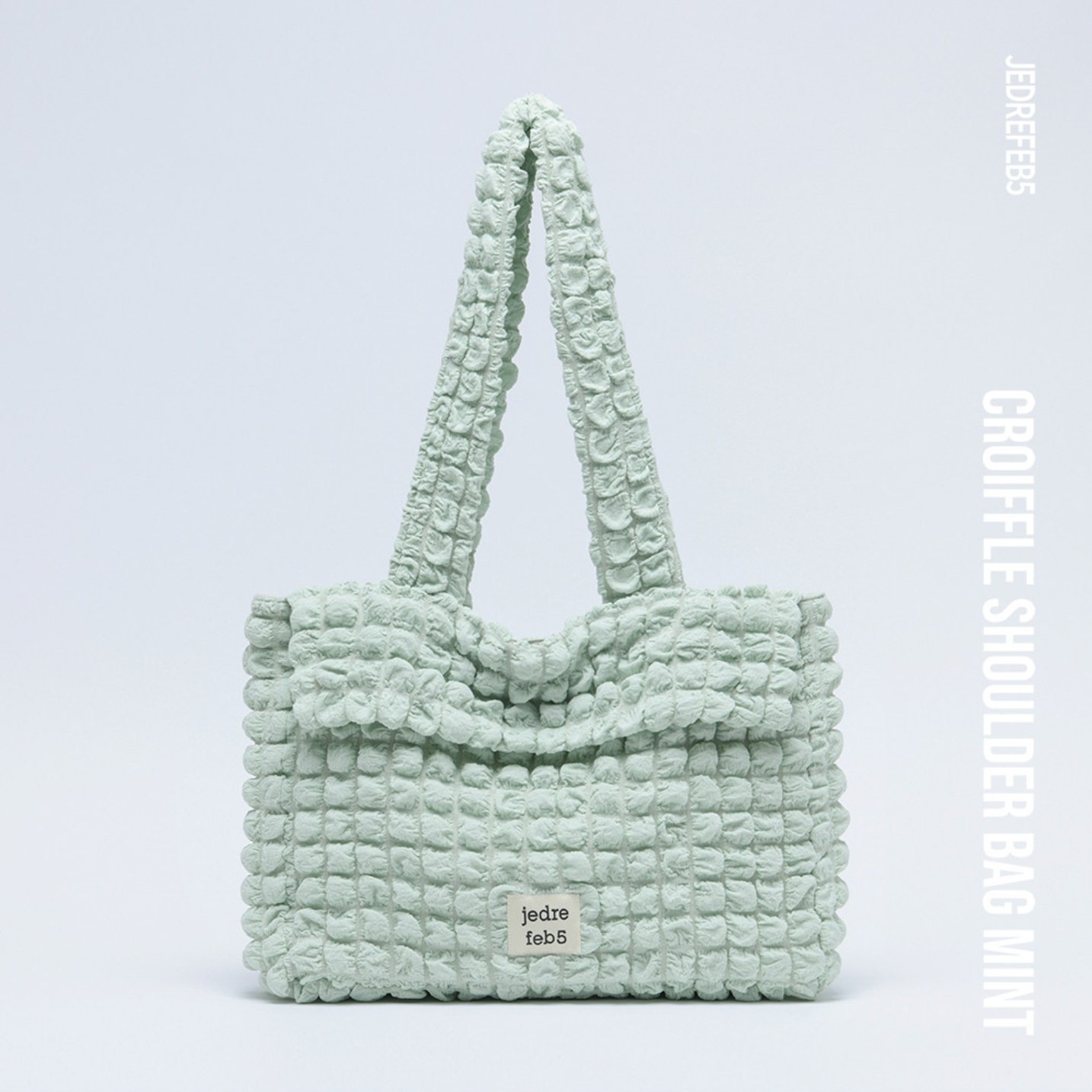 韓國女神韓素希同款] jedrefeb5-Croiffle Shoulder Bag_9 colo