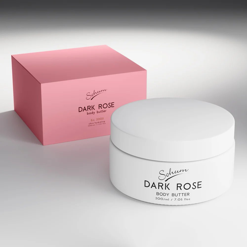 Sohum Dark Rose Body Butter 身體乳200ml | Everuts