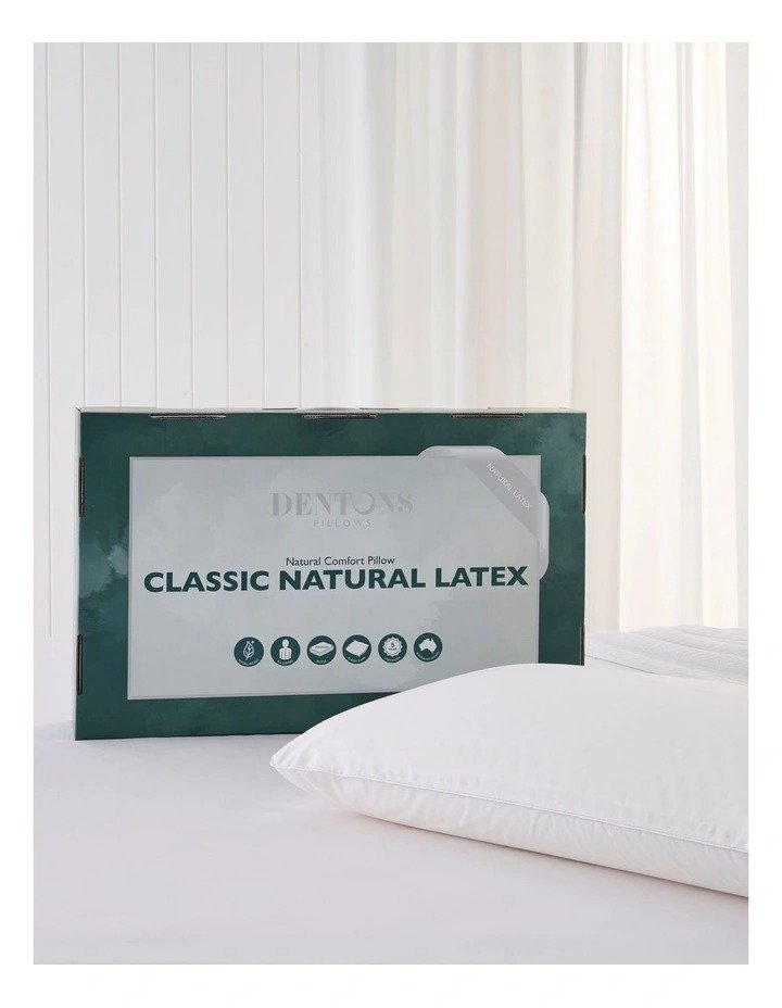 Dentons medium talalay latex pillow best sale