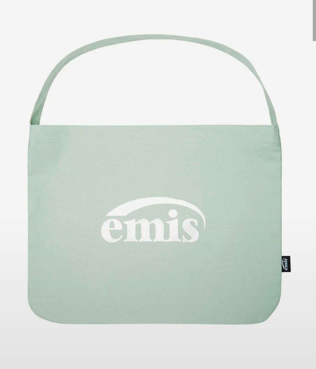 EMIS SILVER LOGO ECO BAG-MINT | Everuts
