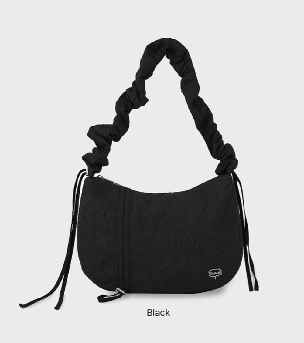 ●Fallett● Meringue bag black FA2403BG05BK Fallet Meringue Bag Black | Everuts