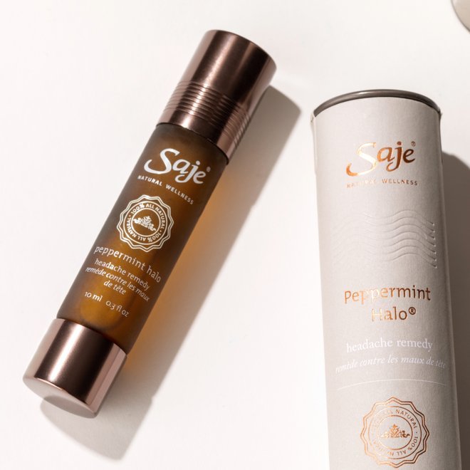 Saje Peppermint Halo 10ml roll on | Everuts