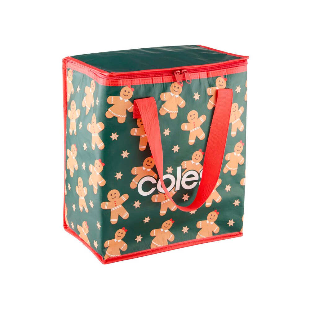 Coles Christmas 2024 Gingerbread Chiller Bag Everuts