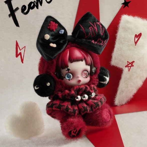 SKULLPANDA PLUSH 6kHz ヨーロッパ限定 POP MART Pop Mart Skullpanda Plush-6kHz (Europe Exclusive) – Next Step