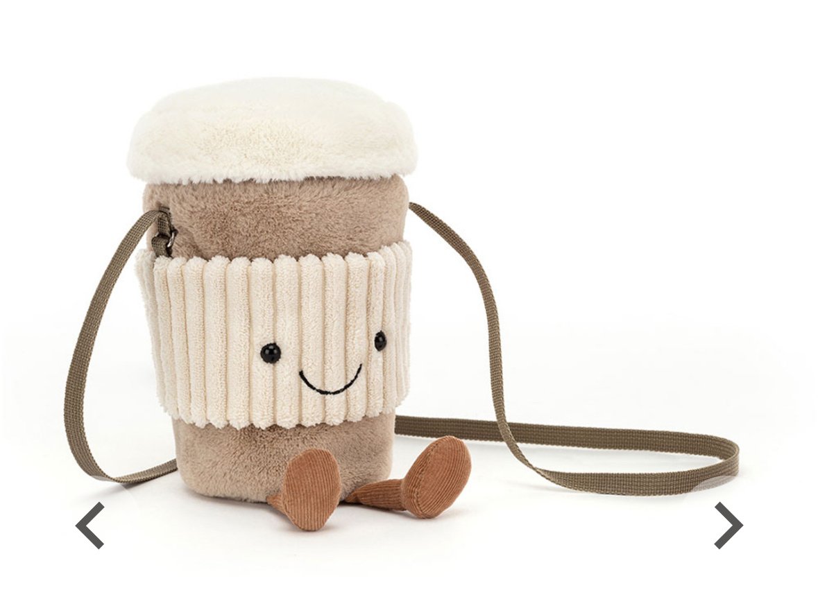 Jellycat Amuseables Coffee-To-Go Bag | Everuts