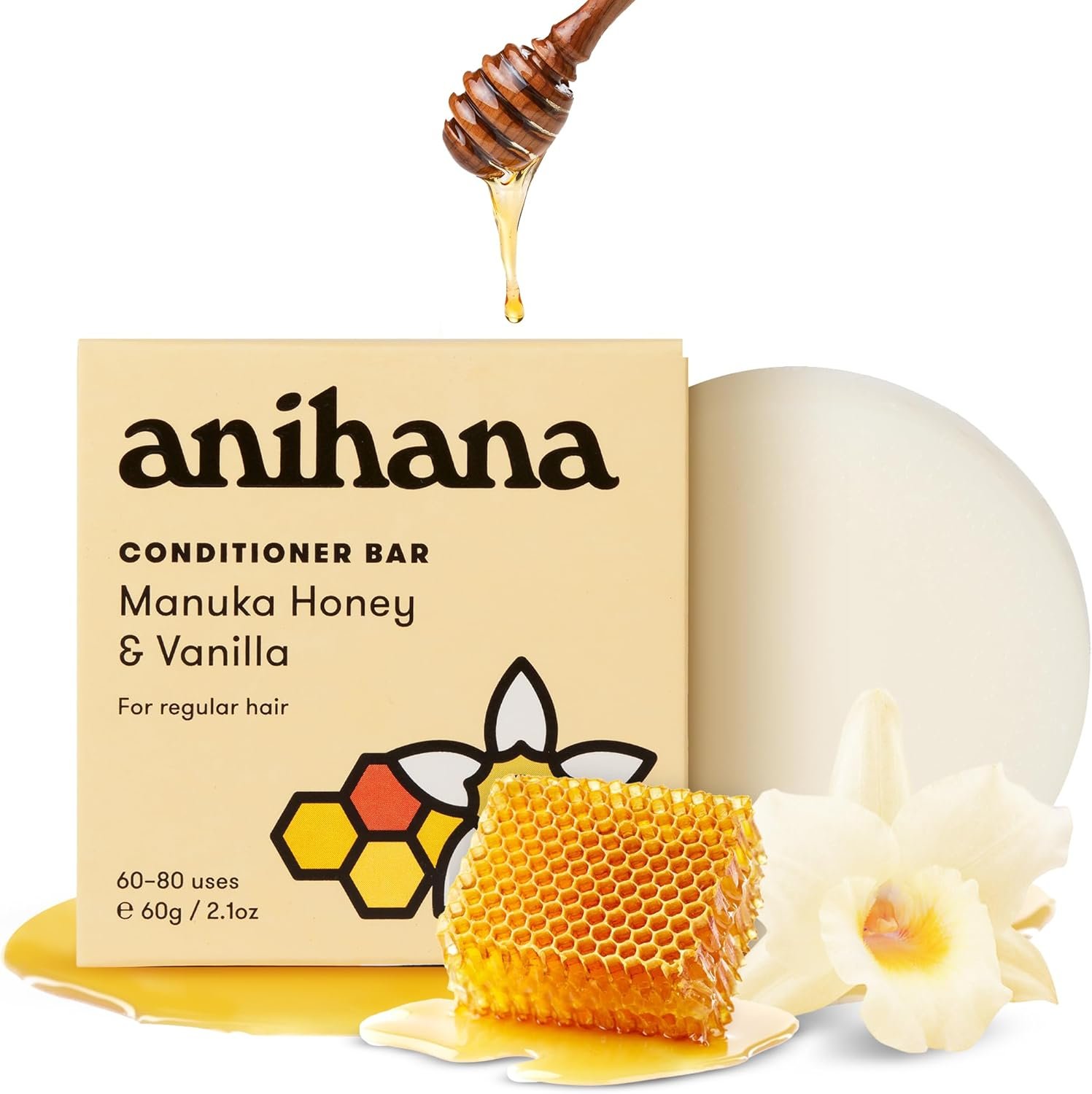 Anihana Conditioner Bar Manuka Everuts