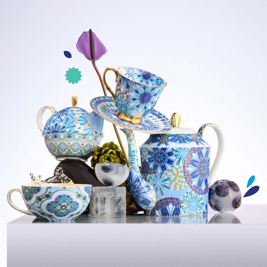 T2 Boxed Palazzo Tea For One Sky | Everuts