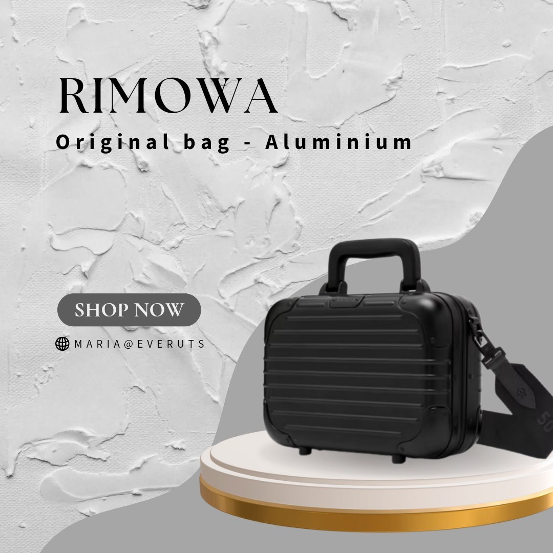 RIMOWA 旅行用化粧品セット 黒 ANAロゴ RIMOWA、ハンドバッグとしても使える 「Original Bag」を発売