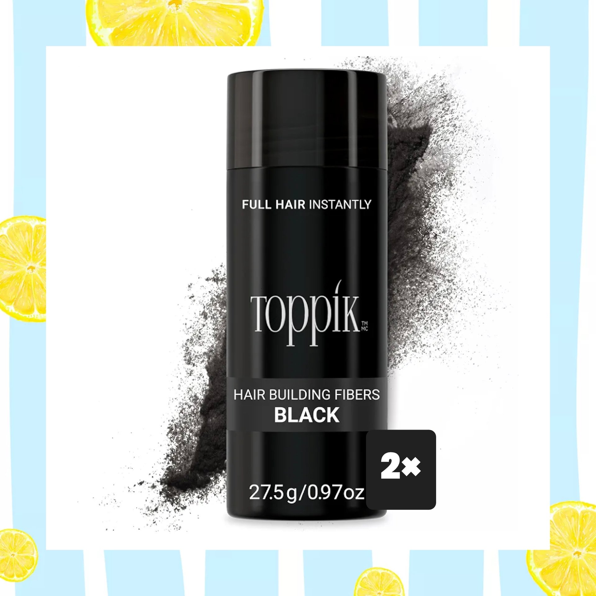 Toppik - Hair Building Fibers - 27.5g - Set of 2 | Everuts